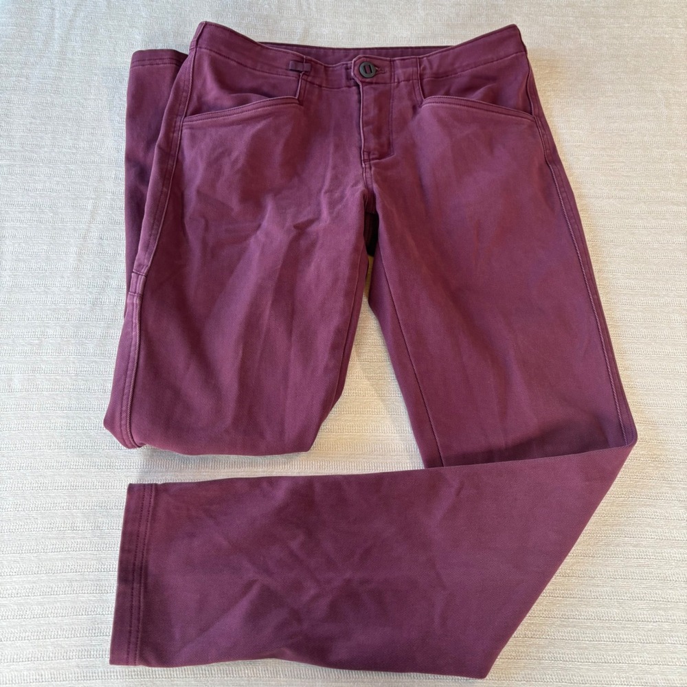 Patagonia Womens Organic Cotton Straight Leg Pants 82920 FA19 Size 8